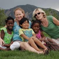 Worth defending: Same-sex spouses Cathy Davis (second from left) and Catriona Dowling pose with their children in Boulder, Colorado. State officials across the U.S. are balking at defending laws on gay marriage, immigration and other socially divisive issues, arguing they are unconstitutional. | AP