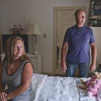 Home is where the heart is: If a court allows Margaret Jean \"Jenny\" Hatch to choose where she lives, she would stay in this room in the Newport News, Virginia, home of friends Jim Talbert (right) and Kelly Morris. | THE WASHINGTON POST