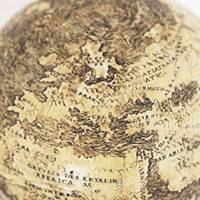 Old world: A globe from 1504 that may be the world\'s oldest depicting the New World is engraved on ostrich egg halves in this photo from the Washington Map Society. | THE WASHINGTON POST