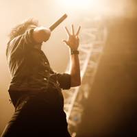 Sonic empire: Crossfaith performs at this year\'s Summer Sonic music festival in Chiba. The band showed tremendous command of its audience, a skill the members say they honed on tours overseas. | COURTESY OF SUMMER SONIC 2013, PHOTO BY KOHI