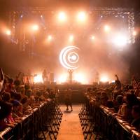 Sonic empire: Crossfaith performs at this year\'s Summer Sonic music festival in Chiba. The band showed tremendous command of its audience, a skill the members say they honed on tours overseas. | COURTESY OF SUMMER SONIC 2013, PHOTO BY KOHI