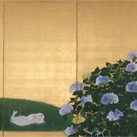 Hayami Gyoshu\'s \"Emerald Mosses and Verdant Turf\" (1928) | NATASHA VIK