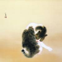 \"Tabby Cat,\" an Important Cultural Property (1924) | YAMATANE MUSEUM OF ART
