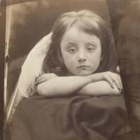 Image: \"I Wait\" is an 1872 albumen print portrait of a Victorian child posed to resemble the cherubs in Raphael\'s \"Sistine Madonna.\" The portrait is by photographer Julia Margaret Cameron, Virginia Woolf\'s great-aunt, a subject in the latest collection of essays by New Yorker writer Janet Malcolm. | BLOOMBERG