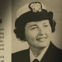 Nuclear family: M.T. Silvia\'s mother is featured in the Newport Daily News upon her graduation from line officers\' school in 1952. | COURTESY OF SMARTGIRL PRODUCTIONS LLC