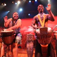Beat it: African drummers in the production \"Drumstruck\" will invite audience members to join them in making some traditional music from the continent. | &#169; PFF partners/Toho