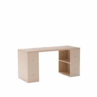 A desk constructed from Nendo\'s Ofon series components | PHILIP BRASOR