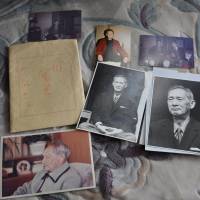 Shaping history: Portraits of the late Lt. Gen. Teiichi Suzuki are seen in this photo taken by his grandson, Mitsunori Suzuki. | COURTESY OF MITSUNORI SUZUKI