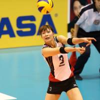 The leader: Japan captain Saori Kimura finished with a team-best 21 points in Saturday\'s match against the United States. | FIVB