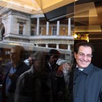 Dicing with death: Since winning the governor\'s job nine months ago, Rosario Crocetta has taken his crusade islandwide, kicking a hornet\'s nest as he strengthens anti-Mafia laws. | AFP-JIJI