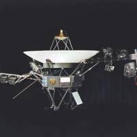 On a mission: The Voyager 1 pictured in 1979. Scientists are unsure where the space probe is, 36 years after it left Earth to explore Jupiter and Saturn. After 18.7 billion km, Voyager 1 boldly goes on ... but just where in space is it?
