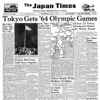 Click on to read about the first time Tokyo received the honor of hosting the Olympic Games. | TAKESHI ISHIHARA
