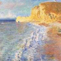 Claude Monet\'s \"Morning in Etretat\"(1883) | WESLEY BUNCH