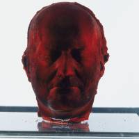 Old and new: Marc Quinn\'s \"Self\", a self-portrait made of his own frozen blood, is the earliest work in a new survey of art. | BLOOMBERG