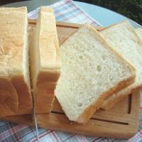 Slice of life: A Japanese shokupan loaf is usually white and much fluffier than bread overseas. | MAKIKO ITOH