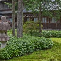 Past and present: The main structure of the Tamozawa Imperial Villa was relocated to Nikko from Akasaka in Tokyo in 1899, and its garden boasts design touches from as early as the eighth century. Its inner garden is dominated by luxurious swaths of moss. | STEPHEN MANSFIELD
