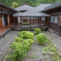 Getting around: Connecting corridors provide another perspective on a quiet section of the gardens. | STEPHEN MANSFIELD