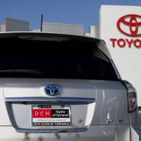 Holding steady: Toyota Motor Corp. is 10th on U.S. consultancy Interbrand\'s list of 100 Best Global Brands released Monday. | BLOOMBERG