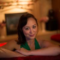 Working girl: Sex worker Brooke Taylor sits for a photograph inside the parlor at the Moonlite Bunny Ranch in Mound House, Nevada, just outside the state capital of Carson City, last month. | BLOOMBERG