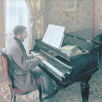 Gustave Caillebotte\'s \"Young Man Playing the Piano\" (1876) | BRIDGESTONE MUSEUM OF ART, ISHIBASHI FOUNDATION