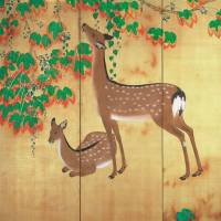 “Autumn Hues” (left screen 1917) by Taikan Yokoyama The importance of being Yokoyama