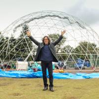 Planning it out: Tokyo Designers Week producer and founder Kenji Kawasaki stands on the site where this year\'s event will take place. | CAMERON ALLAN MCKEAN