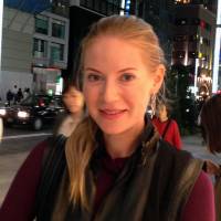 Svetlana Bondarenko, Housewife, 33 (Russian): I think Japan’s a safe place, even if you walk the streets at night. But I do feel uncomfortable in crowded Shinjuku or Shibuya. Although I feel pretty much safe near my home in the Ginza area, I was once followed by an annoying guy in his 30s who tried to offer me ¥50,000 to spend some time with him, even though I kept saying no. I wasn’t wearing anything that could have led him on. | ILLUSTRATION BY OLIVER RAW