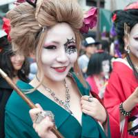 Spooky fun: Kawasaki Halloween Parade is a showcase of elaborate costumes. | SATOKO KAWASAKI