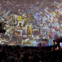 Sound surround: The video-projection music dome in Sapporo. | &#169; 2013 \"BASHAUMA-SAN TO BIGMOUTH\" SEISAKU IINKAI