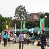 Fares fair: Visitors shop for produce from all over Japan at the Atsugi event. | &#169; 2013 \"BASHAUMA-SAN TO BIGMOUTH\" SEISAKU IINKAI