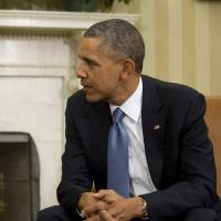 Showdown: U.S. President Barack Obama meets with Pakistani Prime Minister Nawaz Sharif in the Oval Office on Wednesday | AP