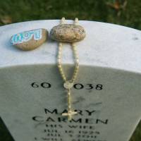 For the fallen: Mementos adorn a grave in Arlington Cemetery’s Section 60, which is dominated by the Afghan and Iraq war dead, although deceased veterans from World War II, Korea and Vietnam are still being buried there. Cleanup at nation's war cemetery stirs anger, grief
