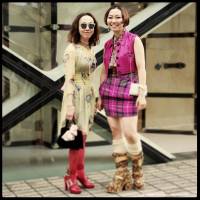 Chikako and Ayani, 55 and 20, housewife and student: \"Omotesando is about fashion. Chikako lives for fashion, Ayani studies it. Ayani dresses her mother, and Chikako trusts her daughter entirely. Just after watching \"The Great Gatsby,\" they wanted to look at some famous brand dresses on display in the shop where I met them. They were wearing nothing but luxury-brand gear bought in Tokyo. | CEDRIC RIVEAU