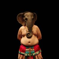 Of gods and men: Ganesh, the god who attempts to take back the swastika from Nazi Germany. | &#169; JEFF BUSBY