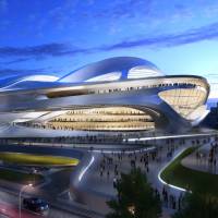 If you build it: The planned new National Stadium designed by architect Zaha Hadid is coming under criticism for its massive size.  | JAPAN SPORT COUNCIL