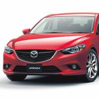 Prestige: The Atenza sedan built by Mazda Motor Corp. won a car of the year award on Wednesday | KYODO