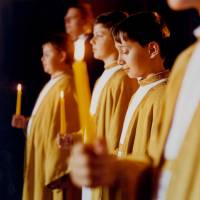 Members of Boni Pueri boys choir | AP