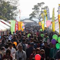 Head count: The Iki Iki Festa Tako 2013 of local produce, draw in crowds of visitors | COURTESY OF FCCJ
