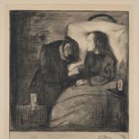 Edvard Munch\'s \'The Sick GirL\' (1894)
 | PHOTO BY NORIHIRO UENO