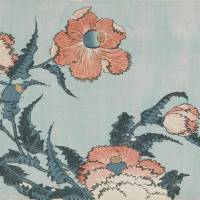 Katsushika Hokusai\'s \"Poppies,\" from an untitled series known as \"Large Flowers\" (1833-34) | PHOTO &#169; 2013 MUSEUM OF FINE ARTS, BOSTON. ALL RIGHTS RESERVED