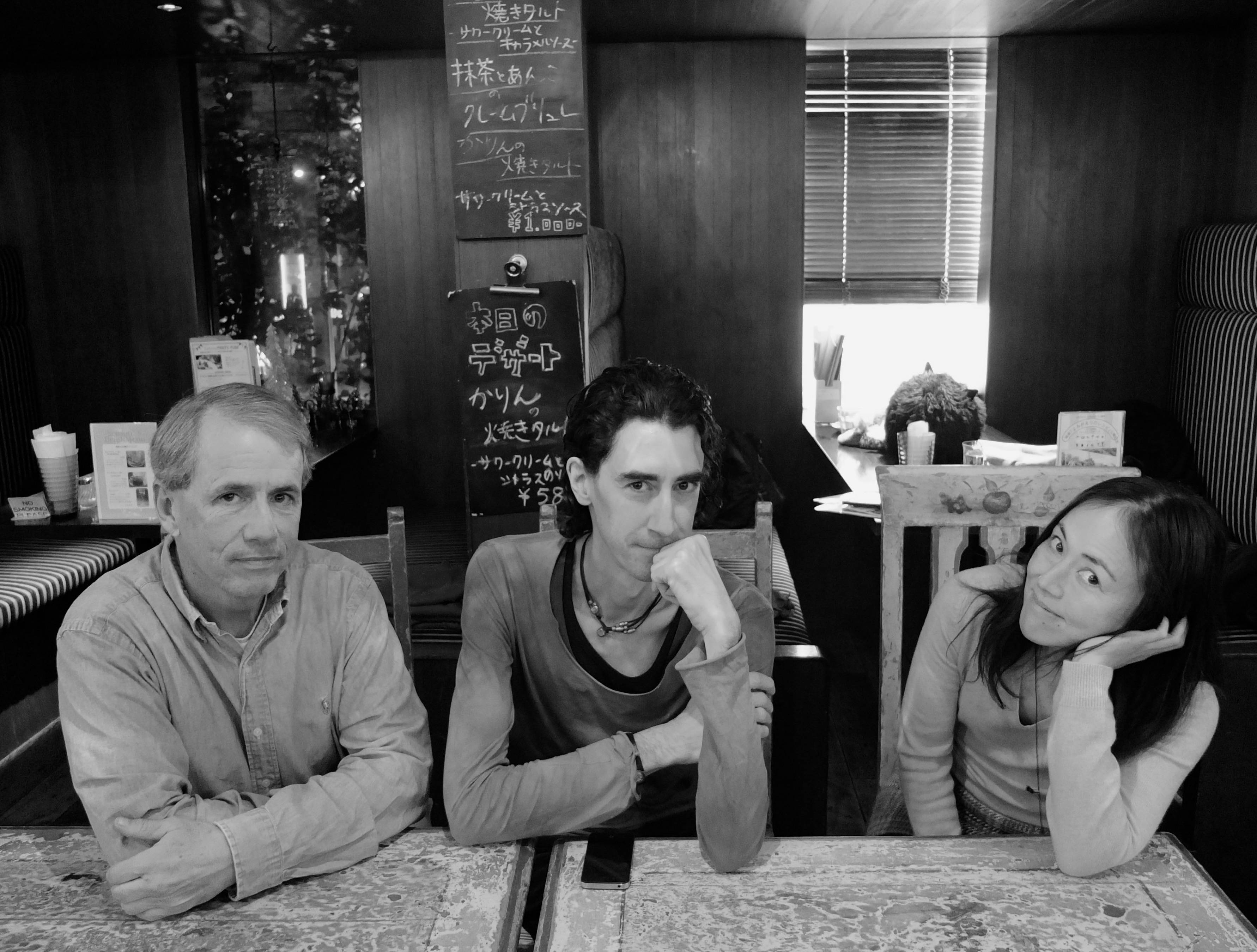 When shall we three meet again: JT film critics (from left) Mark Schilling, Giovanni Fazio and Kaori Shoji. Comparing notes: What they thought of each other's No. 1