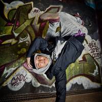Ahead of the show: Breakdancer Noritoshi \"Nori\" Kikuchi says he was motivated to start dancing after seeing comedian Takashi Okamura on TV. | THE EVENT WAS WON BY SOUTH KOREAN DANCER HONG 10.