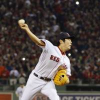 Major presence: Koji Uehara emerged as one of MLB\'s most surprising success stories over the final half of the 2013 season, taking over as the Boston Red Sox full-time closer near midseason and saving 21 games with 4-1 record and a 1.09 ERA. In the postseason, he saved seven more games for the World Series champion Red Sox.  | KYODO