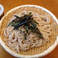 Simple sustenance: Plain, chilled zaru soba noodles are an easy and refreshing taste of tradition. Aokiya