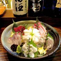 Raw value: The mixed sashimi plate at Maishin. Maishin