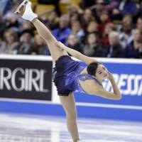 Not good enough: Mirai Nagasu was left off the United States team for the Sochi Olympics despite finishing in third place at the national championships last week in Boston. | AP