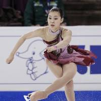 Good timing: Kanako Murakami, who won the Four Continents in Taipei on Saturday, is displaying peak performance with the Sochi Olympics just days away. | AP