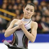 Pride and poise: Kanako Murakami made her first Olympic team with a clutch performance under huge pressure at the recent Japan nationals. | KYODO