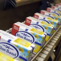True color: Unilever had previously positioned margarine as healthier and less expensive than butter, because vegetable oils have less saturated fat and cost less than the cream used for butter. | BLOOMBERG