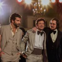 Do a little dance: The cast of \"American Hustle\" includes (from left) Amy Adams, Bradley Cooper, Jeremy Renner, Christian Bale and Jennifer Lawrence. | &#169; 2013 CTMG